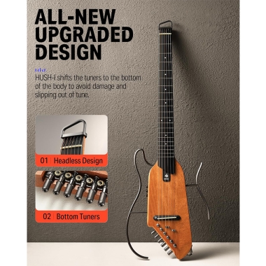 Donner HUSH-I Mahogany Natural