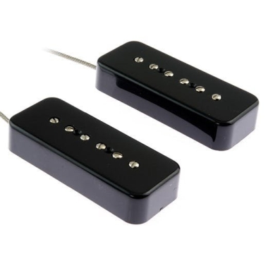 Lollar P-90 Soapbar Black Set