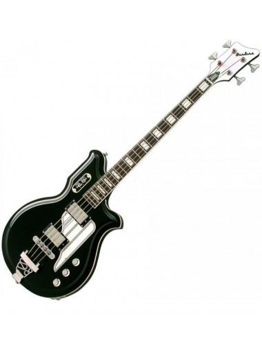Airline Map Bass Black