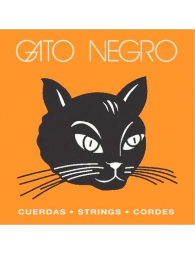 Gato Negro Nylon Blanco