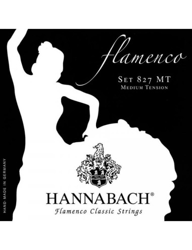 Hannabach 827MT Flamenco Black