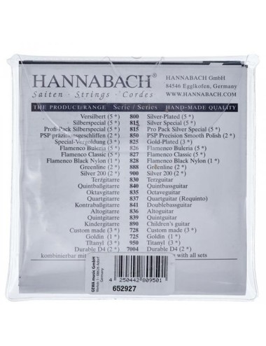 Hannabach 827MT Flamenco Black