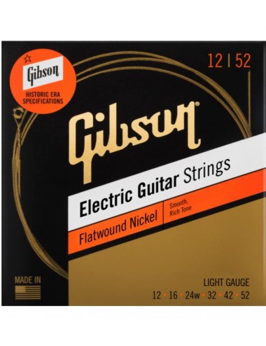 Gibson Flatwound (12-52) Light