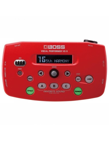 Boss VE-5 Red Vocal Processor