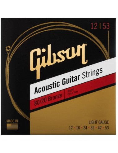 Gibson 80/20 Bronze (12-53)...