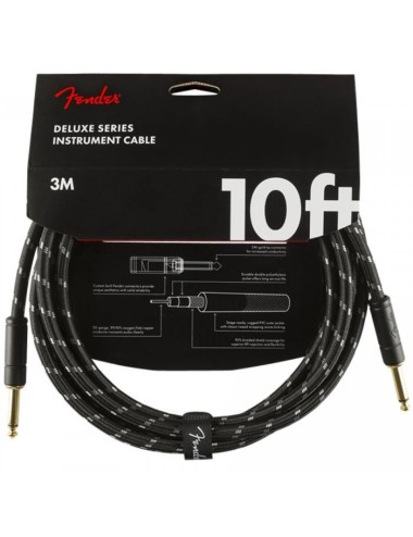 Fender Deluxe Cable Black...