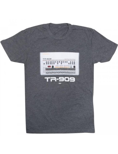 Roland TR-909 Crew Camiseta...