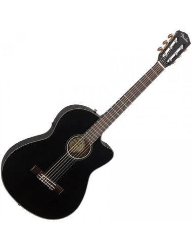 Fender CN-140SCE Nylon WN BLK