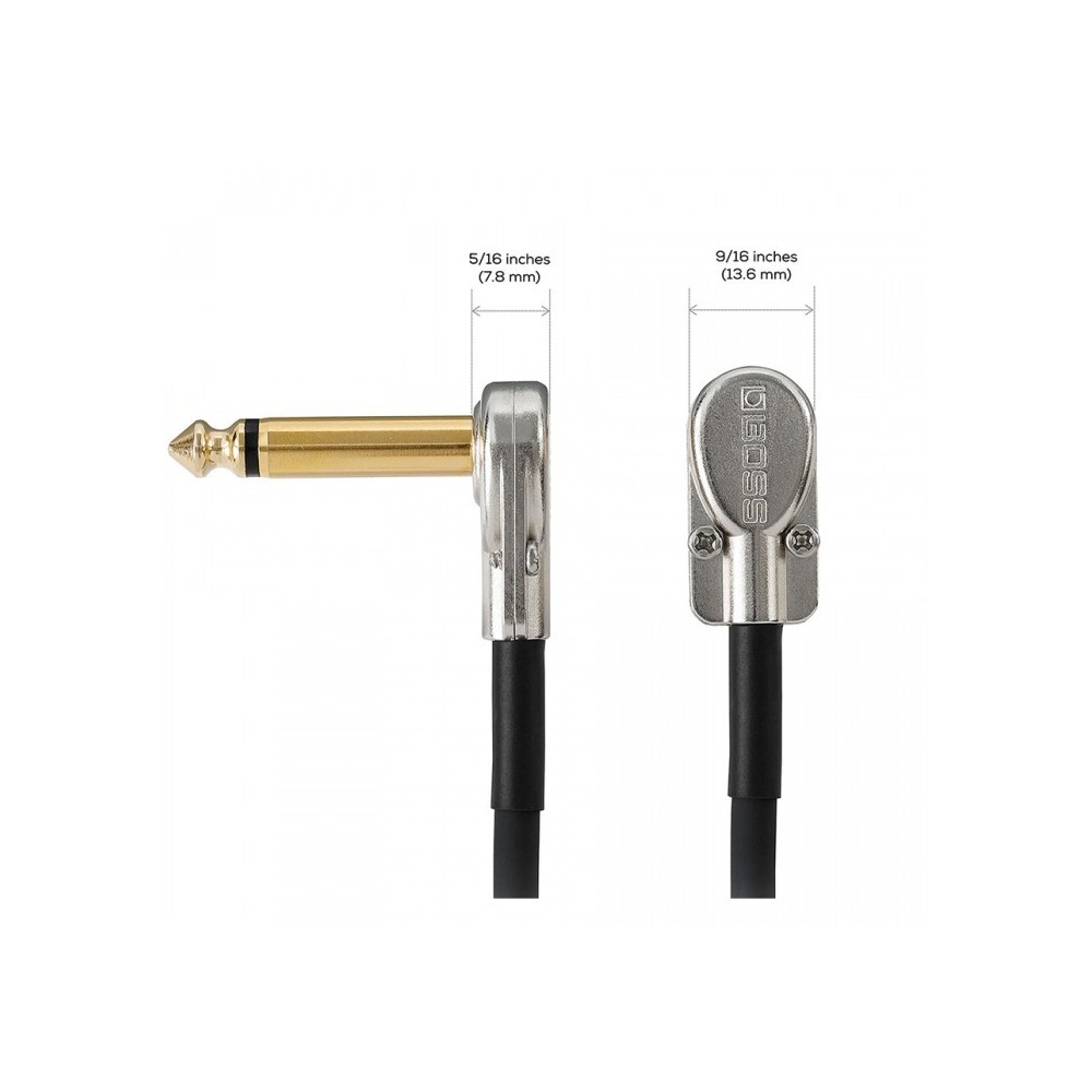 3-Pack! Boss BPC-4-3 Slimline Pedal Patch Cable 4 In./10 Cm - Foto 9