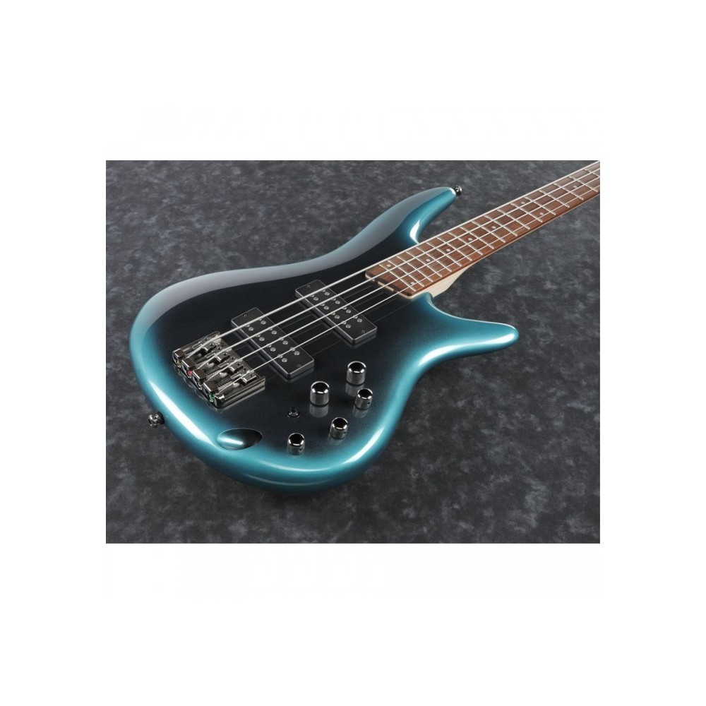Basse électrique Ibanez SR300E-CUB 4 Cordes - Finition Cerulean Aura Burst - Micros PowerSpan