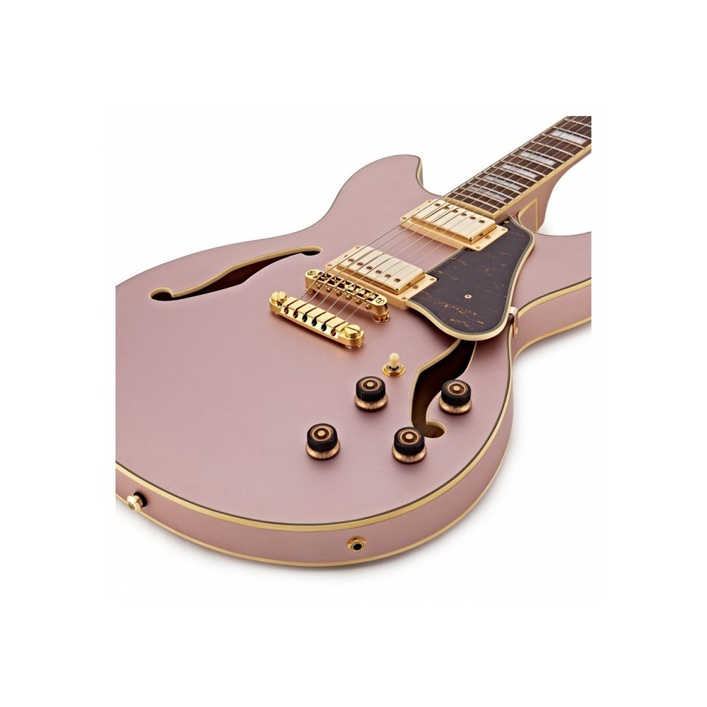 Ibanez AS73G-RGF Rose Gold Metallic Flat