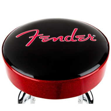 Fender Red Sparkle Logo 24"