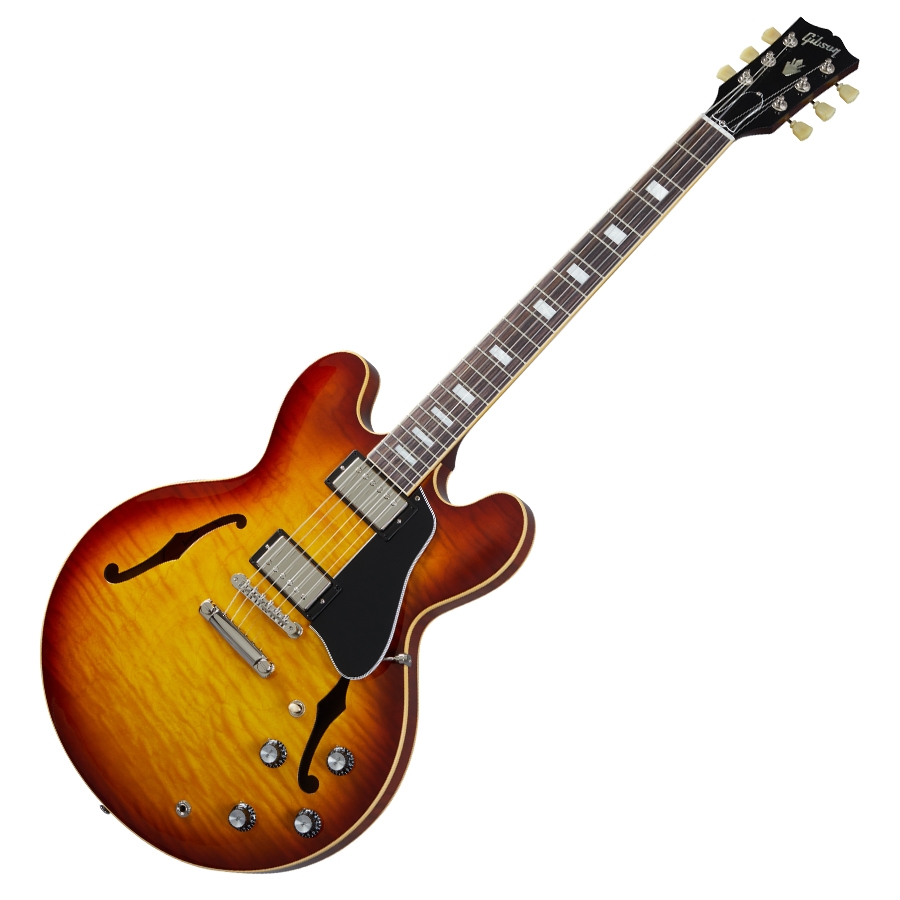 Gibson ES-335 Figured Deep Ocean Burst