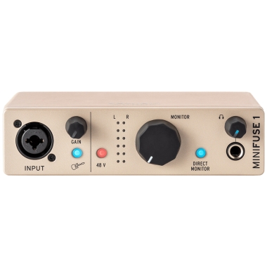 Arturia MiniFuse 1 Champagne