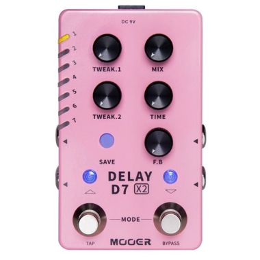 Mooer D7 X2 Delay