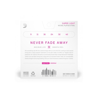 Daddario XS Nickel 09-42