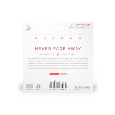 Daddario XS Nickel 10-52