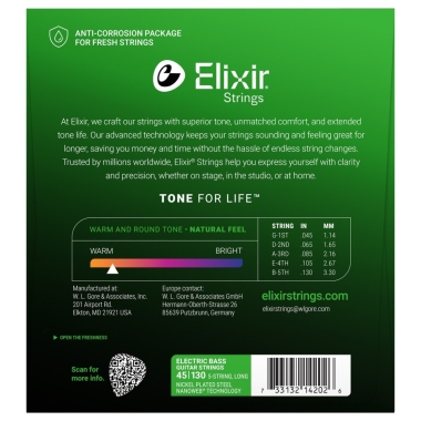 Cuerda Bajo Elixir Nanoweb...