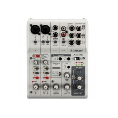 Yamaha AG06 MK2 White