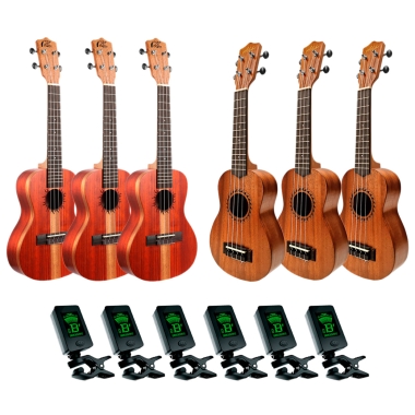 UKULELE LEHO PACK 3 WAVE +...