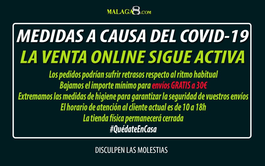 Madrid Musical Malaga8 adopta medidas excepcionales frente a COVID-19 (Coronavirus)