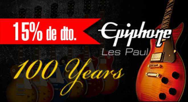 Promoción Epiphone 100 Aniversario
